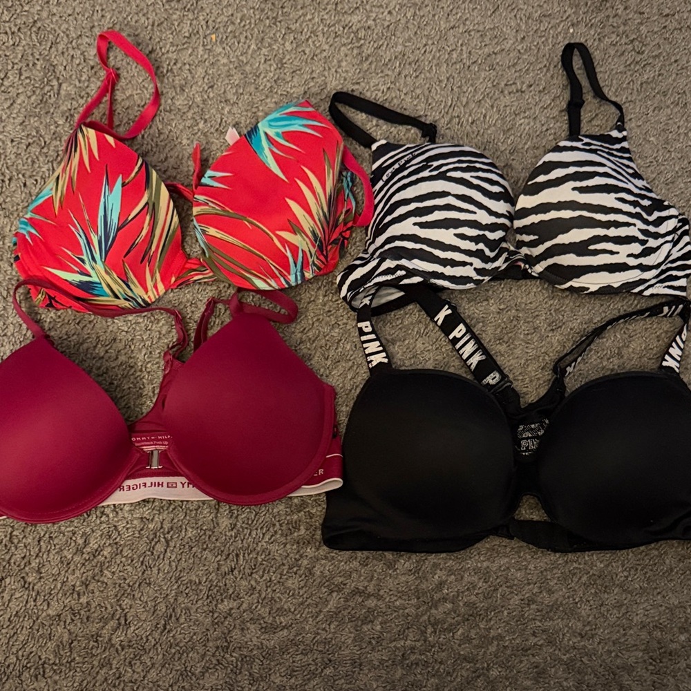 Victoria Secret/ Tommy Hilfiger Bra Lot